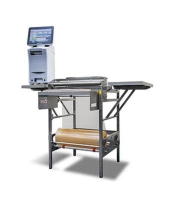 Instrukcja obsługi stacji do ręcznego pakowania Step-Saver Hand Wrapping Station dla komercyjnych operacji pakowania żywności