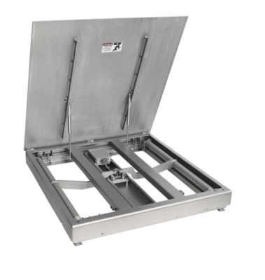 Cyfrowa skala podłogowa PFK989-ES1500 - Trwała platforma przemysłowa do dokładnej ważenia