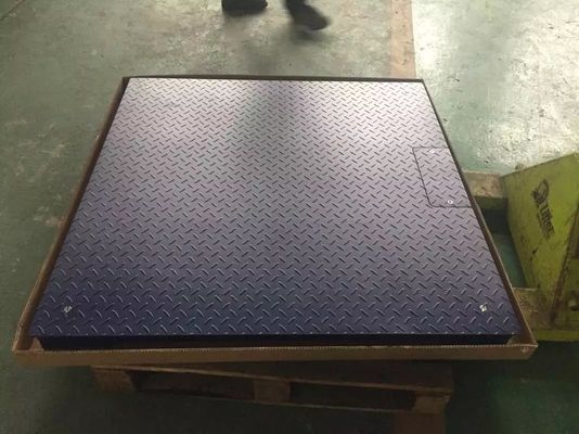 Wysokiej precyzji skala platformy przemysłowej ciężki ciężar niski profil 5000Kg / 8000Kg