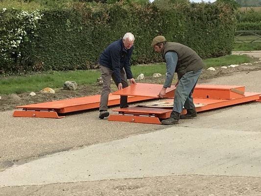 Niezawodne, przenośne wagi osi ciężarówki do dokładnego pomiaru wagi