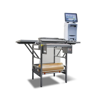 Instrukcja obsługi stacji do ręcznego pakowania Step-Saver Hand Wrapping Station dla komercyjnych operacji pakowania żywności