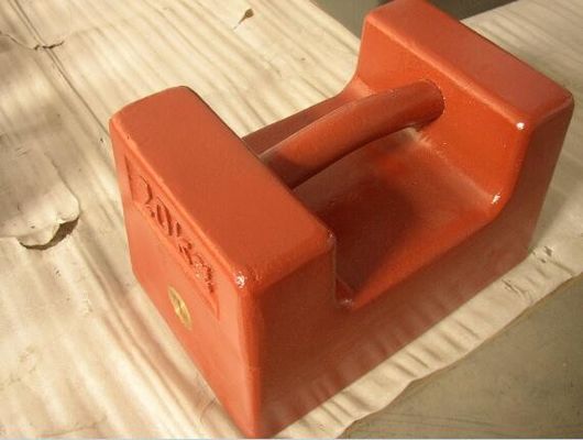 Włókno kalibracji prostokątnej ze stali nierdzewnej 10 kg