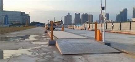 System pomiaru masy ciężarówki i wiarygodny dla ciężarówek bez dołków