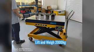 Waga stołowa hydrauliczna SMARTWEIGH 2000kg przemysłowa